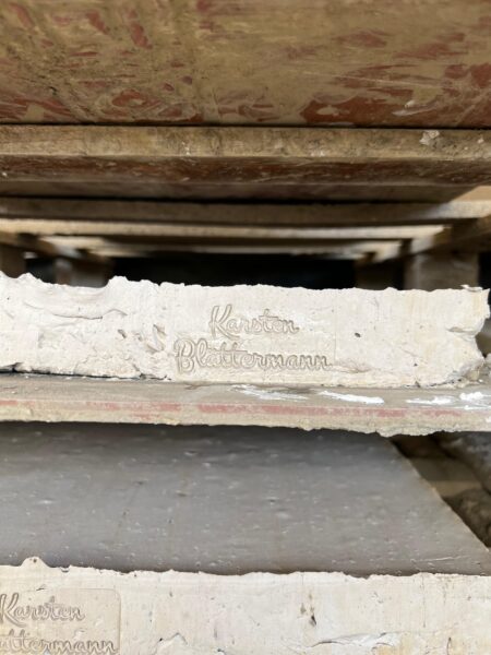 Bodenfliesen, Bodenplatten, Antike, Fliesen, ton, Platten, handgemachte, Karsten Blättermann, Barockfußboden, lehm, weiss, rot, gelb, braun