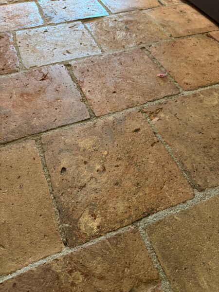 Bodenfliesen, Bodenplatten, Antike, Fliesen, ton, Platten, handgemachte, Karsten Blättermann, Barockfußboden, lehm, weiss, rot, gelb, braun