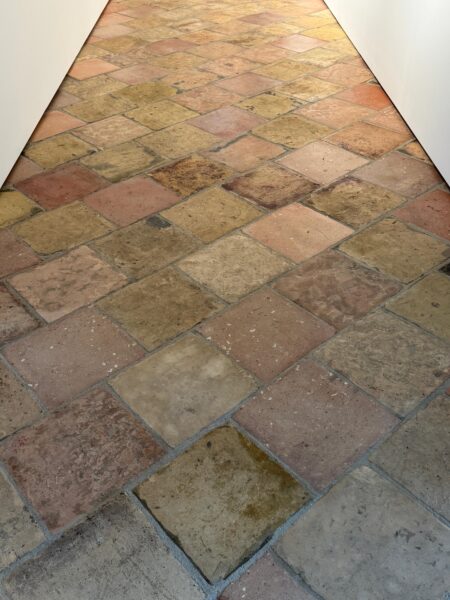 Bodenfliesen, Bodenplatten, Antike, Fliesen, ton, Platten, handgemachte, Karsten Blättermann, Barockfußboden