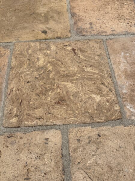 Bodenfliesen, Bodenplatten, Antike, Fliesen, ton, Platten, handgemachte, Karsten Blättermann, Barockfußboden, lehm, weiss, rot, gelb, braun